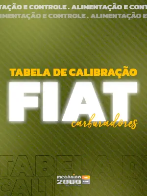 Tabelas de aplicação FIAT