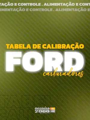 Tabelas de aplicação FORD