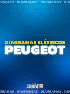 Diagramas do sistema de injeção PEUGEOT