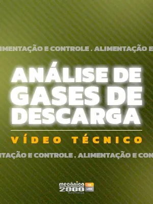 Análise gases descarga