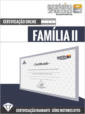 Certificação Mot. GM Família II