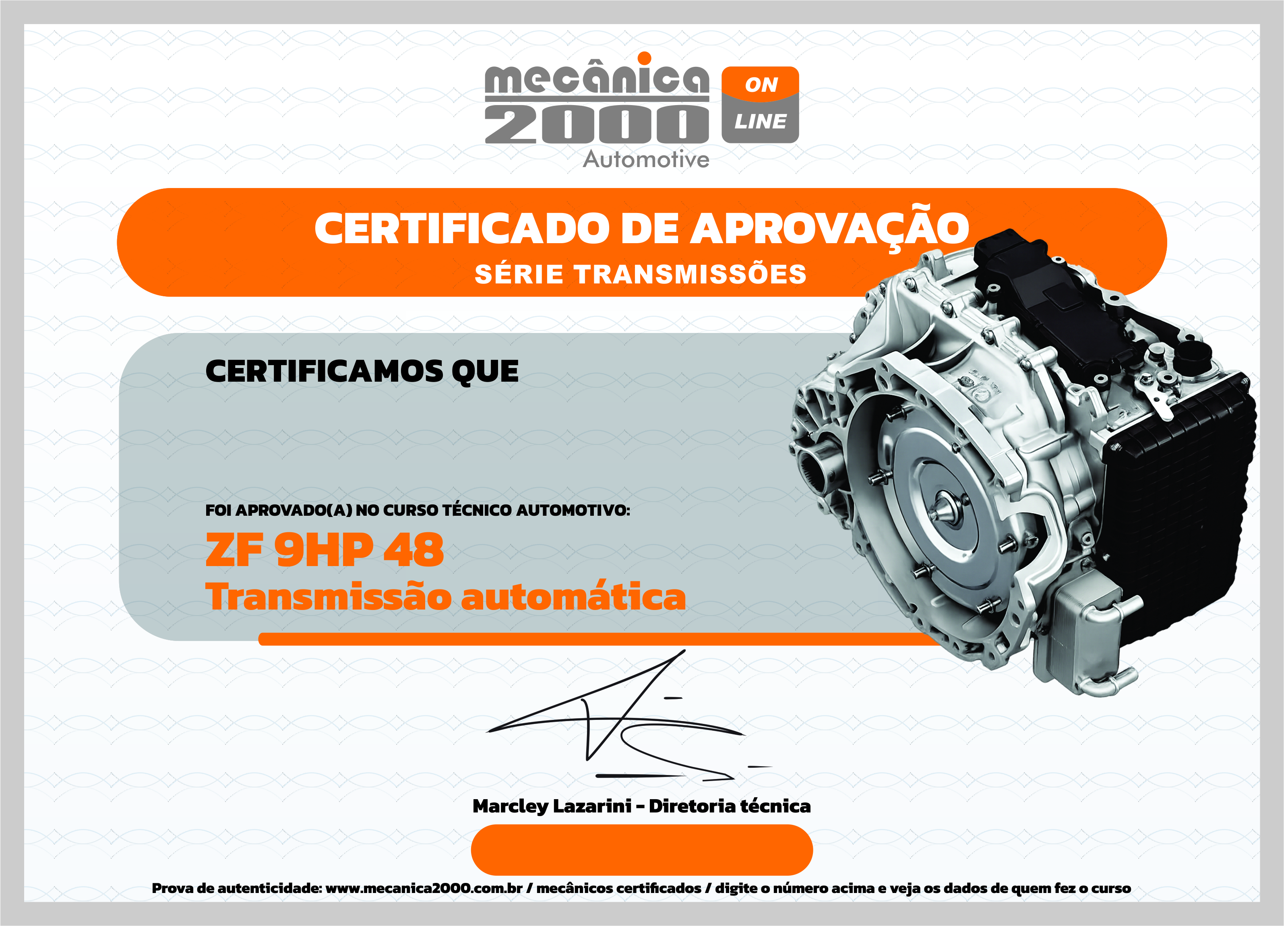 Transmiss&atilde;o autom&aacute;tica