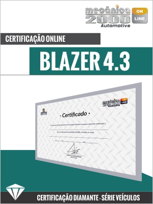 Certificação Blazer 4.3 V6