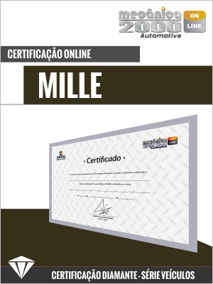 Certificação Uno Mille Fire 8V